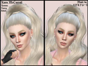 Sims 4 — Kara McCarroll by YNRTG-S — Kara is a mean Barbie: she is flirty, but just a bit spiteful... just a bit. She is