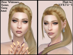 Sims 4 — Niene Wildemors by YNRTG-S — Niene is a simple good person with simple good wishes, like surrounding herself