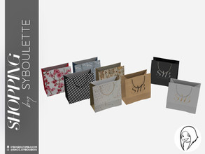 Sims 4 — Shopping - Retail bag by Syboubou — This is a decor retail shopping bag.