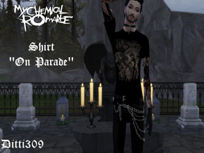 Sims 4 — My Chemical Romance Shirt On Parade by ditti309 — i hope you like it^^
