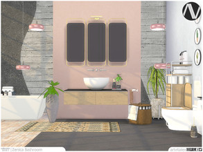 Sims 4 — Zenica Bathroom by ArtVitalex — Bathroom Collection | All rights reserved | Belong to 2021 ArtVitalex@TSR -