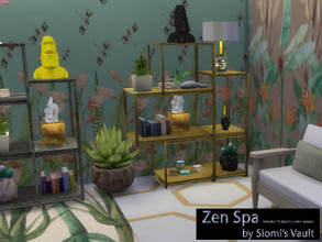 Sims 4 — Bookshelf by siomisvault — A random and cute mesh.It's an active object we must read! Sorry if looks m bkvc was