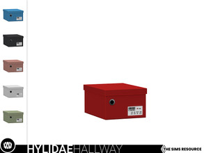 Sims 4 — Hylidae Shoe Box by wondymoon — - Hylidae Hallway - Shoe Box - Wondymoon|TSR - Creations'2021