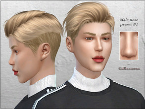 Sims 4 — Male nose preset N2 by coffeemoon — 1 nose preset for male only: teen, young, adult, elder click on your Sim's