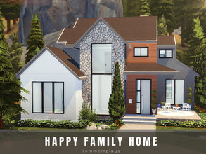 Sims 4 — Happy Family Home  by Summerr_Plays — This could be your Happy Family Home. Just listed at a very affordable