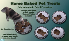Sims 2 — Home Baked Pet Treats by Simaddict99 — Show your pets just how much you love them with these delicious home