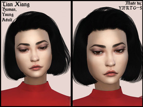 Sims 4 — Lian Xiang by YNRTG-S — Lian is fascinated with old things, and she is even more fascinated with discovering new