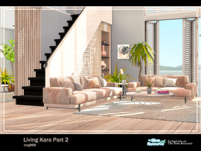 Sims 4 — Living Kara Part 2 by ung999 — Second part of Living Kara, this set includes 14 objects: Floor Lamp Table Lamp
