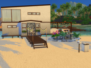 Sims 4 — Family Vacay Home by GlamorousPiggie — Family vacay paradise, the true island living dream.