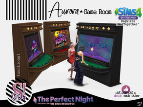 Sims 4 — The Perfect Night Aurora Arcade - requires GET TOGETHER by SIMcredible! — by SIMcredibledesigns.com available at