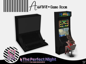 Sims 4 — The Perfect Night Aurora Computer by SIMcredible! — by SIMcredibledesigns.com available at TSR
