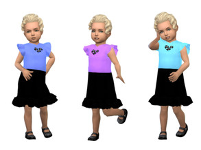 Sims 4 — ErinAOK Toddler Dress 0602 by ErinAOK — Toddler Dress 9 Swatches
