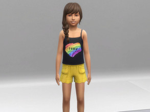 Sims 4 — Pride Month t-shirt 2 for children by Aldaria — Pride Month t-shirt 2 for children
