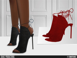 Sims 4 — ShakeProductions 687 - High Heels by ShakeProductions — Shoes/High Heel-Boots New Mesh All LODs Handpainted 11
