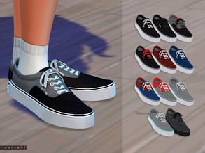 Sims 4 — Vans - Females by Darte77 — -13 swatches - Base game compatible - For females.