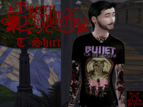 Sims 4 — Bullet for my Valentine Male T-Shirt "Waking the Demon" by ditti309 — i hope you like it ^^
