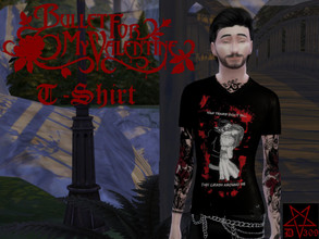 Sims 4 — Bullet for my Valentine Male T-Shirt "Your Tears" by ditti309 — i hope you like it ^^