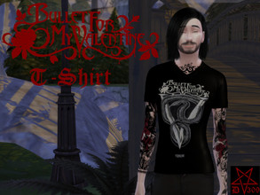 Sims 4 — Bullet for my Valentine Male T-Shirt "Snake Venom" by ditti309 — i hope you like it ^^