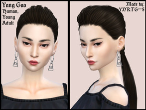 Sims 4 — Yang Gao by YNRTG-S — Yang's passion lies in the amazing and fascinating world of botanics. She wants to learn