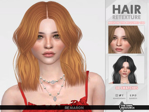Sims 4 — Abigail Hair Retexture Mesh Needed by remaron — Hair for female in The Sims 4 PLEASE READ BEFORE DOWNLOAD YOU