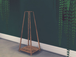 Sims 4 — Green Pack - Plant Shelf by siomisvault — I named it plantshelf but you can use it as you want to!