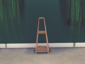 Sims 4 — Green Pack - Plant Shelf 01 by siomisvault — It's a variant of the first shelf!