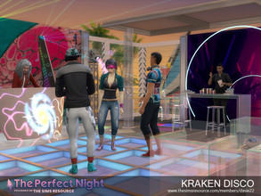 Sims 4 — The Perfect Night KRAKEN DISCO by dasie22 — The Perfect Night KRAKEN DISCO is a modern disco terrace. Please,