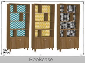 Sims 4 — Paolo Bookcase by Chicklet — Do you love living the island life or just want to bring a little tropical vibe to