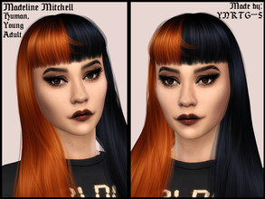 Sims 4 — Madeline Mitchell by YNRTG-S — Madeline loves art, and even more she loves digital art, so that's what she wants