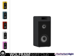 Sims 4 — The Perfect Night - Wolfram Speaker by wondymoon — - Wolfram Night Club - Speaker - Wondymoon|TSR -