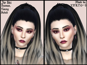 Sims 4 — Jie Shi by YNRTG-S — Jie is picky when it comes to music. She is never happy with any music she's ever listened