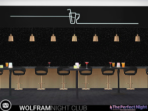 Sims 4 — The Perfect Night - Wolfram Night Club Juice Bar by wondymoon — Wolfram juice bar for a nightclub with color