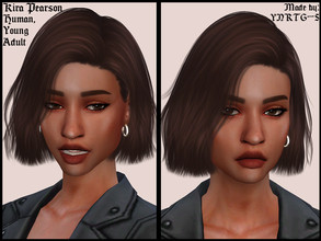 Sims 4 — Kira Pearson by YNRTG-S — Kira has already gained quite a significant muscle mass, but there is always more to