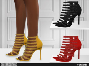 Sims 4 — ShakeProductions 694 - High Heels by ShakeProductions — Shoes/High Heel-Boots New Mesh All LODs Handpainted 10