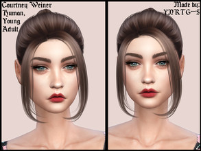 Sims 4 — Courtney Weiner by YNRTG-S — Courtney has a very simple and comprehensible yet incredibly difficult dream - a