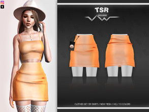 Sims 4 — Clothes SET-139 (SKIRT) BD499 by busra-tr — 10 colors Adult-Elder-Teen-Young Adult For Female Custom thumbnail