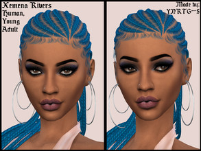 Sims 4 — Xemena Rivers by YNRTG-S — Is Xemena a good person? No. But is she trying hard to become a better person every