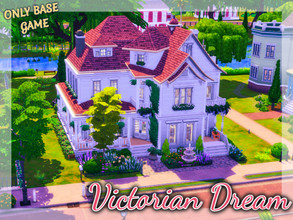 Sims 4 — Victorian Dream by simmer_adelaina — This massive victorian house is perfect for a large family who didn't loose