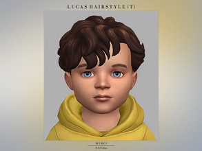 Sims 4 — Lucas Hairstyle - Toddler by -Merci- — New Maxis Match Hairstyle for Sims4. -For toddler. -Base Game compatible.
