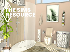 Sims 4 — Summary Bathroom // CC needed  by Flubs79 — here is a bright and Summary Bathroom for your Sims the size of the