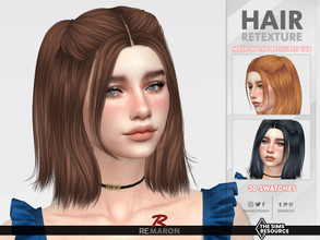 Sims 4 — Abbey Hair Retexture Mesh Needed by remaron — Hair retexture for female in The Sims 4 PLEASE READ BEFORE