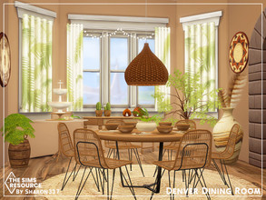 Sims 4 — Denver Dining Room by sharon337 — This is a Room Build Place on 20 Culpepper House Apartment in San Myshuno 7 x