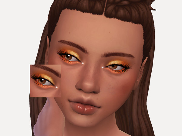 Sims 4 — Sargot Eyeshadow by Sagittariah — base game compatible 3 swatch properly tagged enabled for all occults disabled