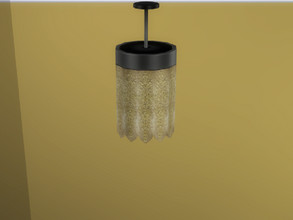 Sims 4 — the Midas Touch Just Like A Gold Chandelier by seimar8 — Maxis match chandelier decorated in ornate gilt gold