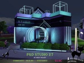 Sims 4 — FGD Studio27 01NC by Merit_Selket — "Living in Newcrest" Almost open for Bussines: ~ Nightclub ~