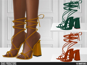 Sims 4 — 712 - High Heels by ShakeProductions — Shoes/High Heel New Mesh All LODs Handpainted 15 Colors