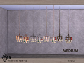 Sims 4 — Rita Studio Part Two. Ceiling Brushes, medium by soloriya — Ceiling brushes, medium. Part of Rita Studio Part