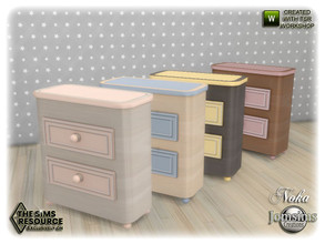 Sims 4 — Noka Kids bedroom dresser by jomsims — Noka Kids bedroom dresser