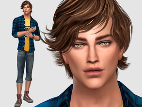 Sims 4 — Daniele Greco by DarkWave14 — Download all CC's listed in the Required Tab to have the sim like in the pictures.