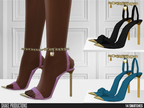 Sims 4 — 718 - High Heels by ShakeProductions — Shoes/High Heel New Mesh All LODs Handpainted 14 Colors